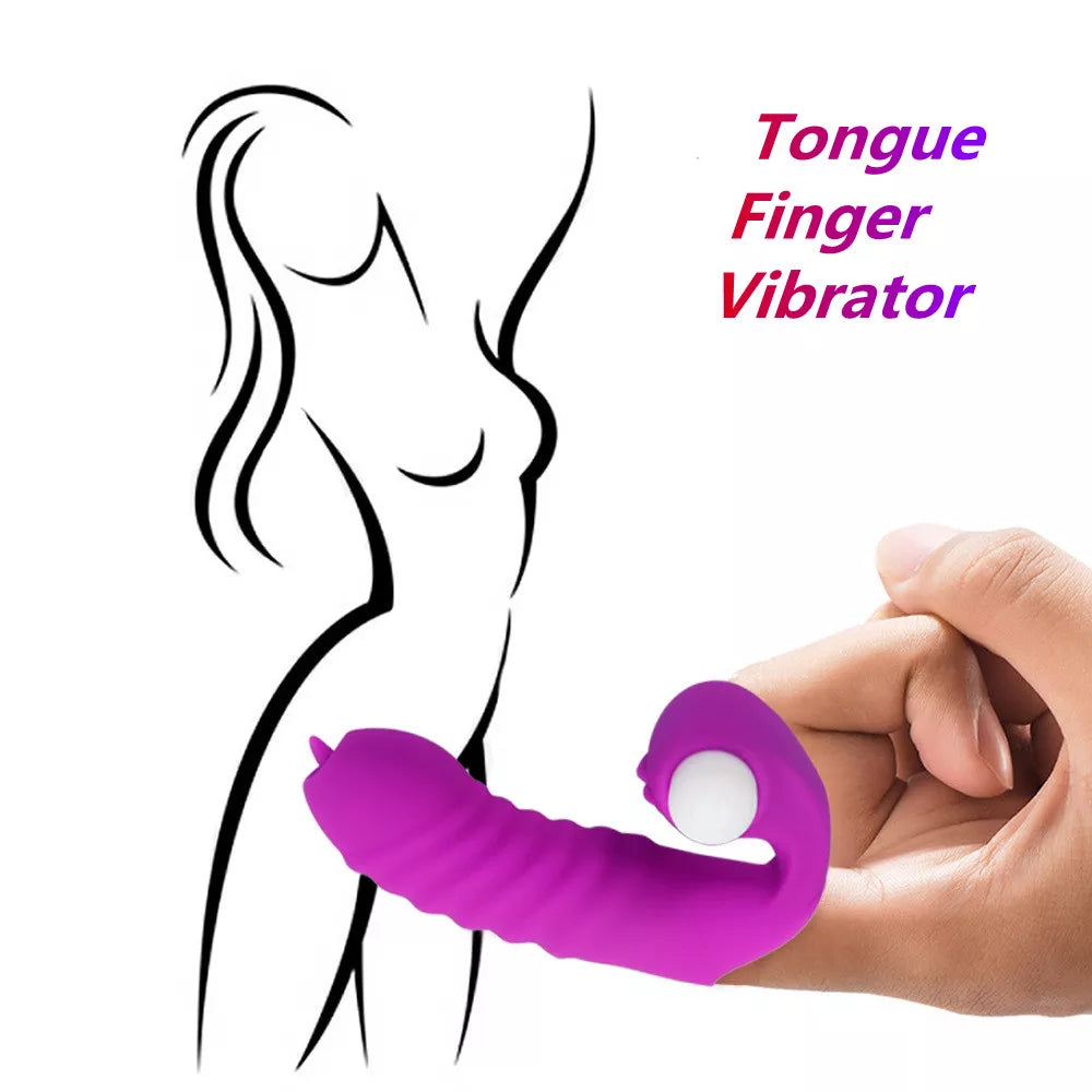 Women's Finger Vibrator Sleeve