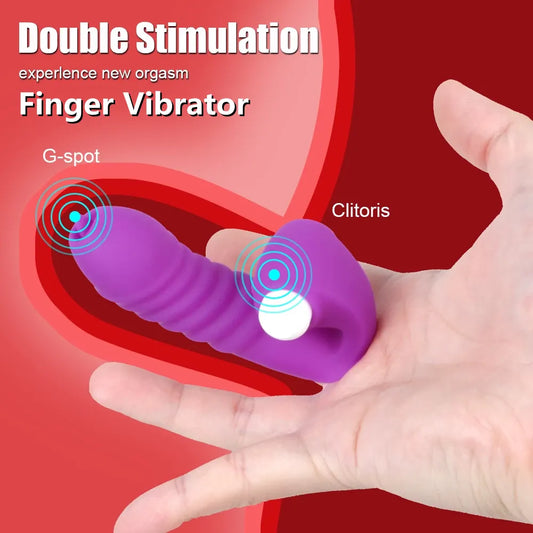 Finger Sleeve Vibrator for Women